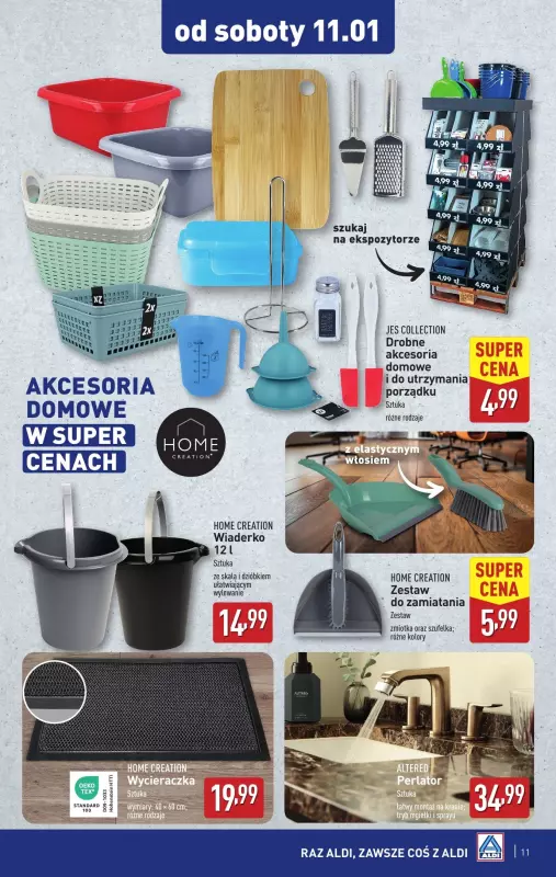 Aldi - gazetka promocyjna Aldi ma to coś! od środy 08.01 do soboty 11.01 - strona 11