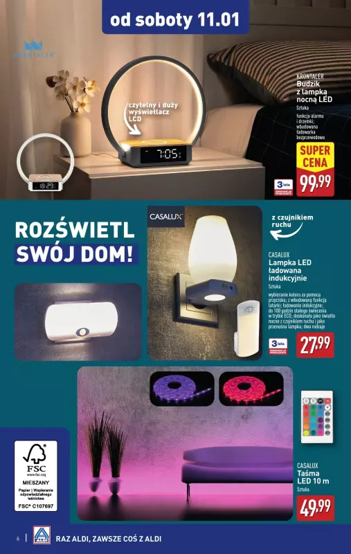 Aldi - gazetka promocyjna Aldi ma to coś! od środy 08.01 do soboty 11.01 - strona 6