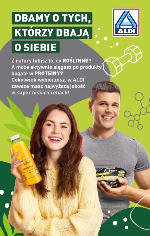 Aldi - gazetka promocyjna Produkty vege i proteinowe od niedzieli 05.01 do soboty 11.01