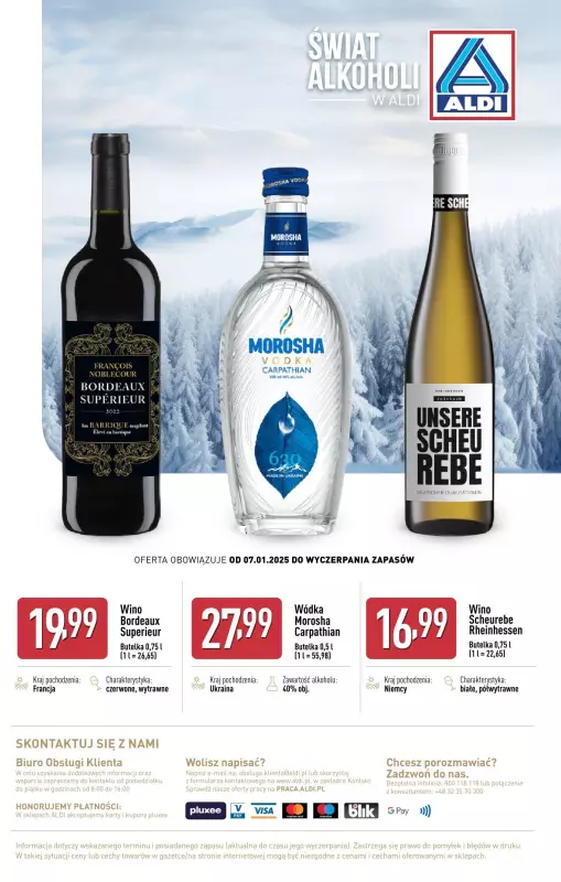 Aldi - gazetka promocyjna Świat alkoholi w Aldi od wtorku 07.01 do soboty 01.02 - strona 28