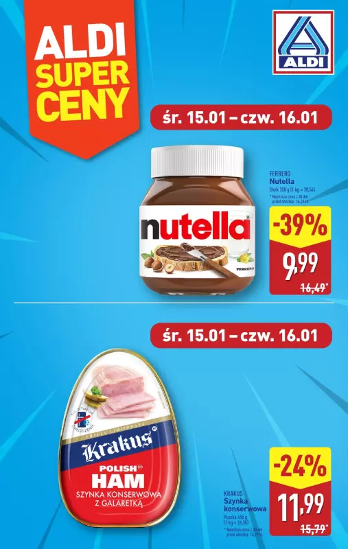 Aldi - gazetka promocyjna Pełny katalog! od poniedziałku 13.01 do soboty 18.01 - strona 28