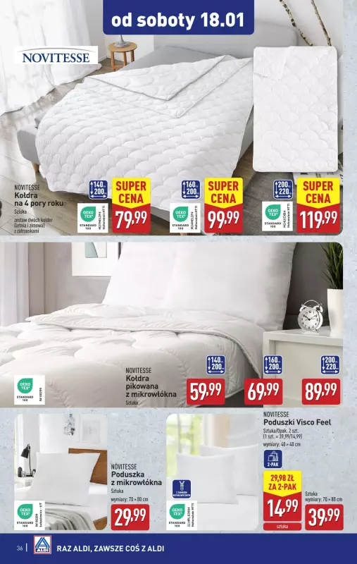 Aldi - gazetka promocyjna Pełny katalog! od poniedziałku 13.01 do soboty 18.01 - strona 36