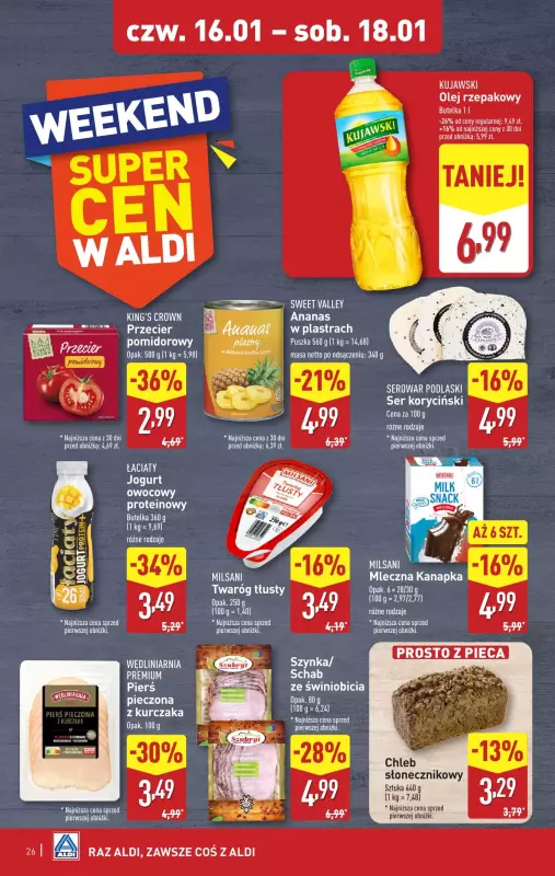 Aldi - gazetka promocyjna Pełny katalog! od poniedziałku 13.01 do soboty 18.01 - strona 26