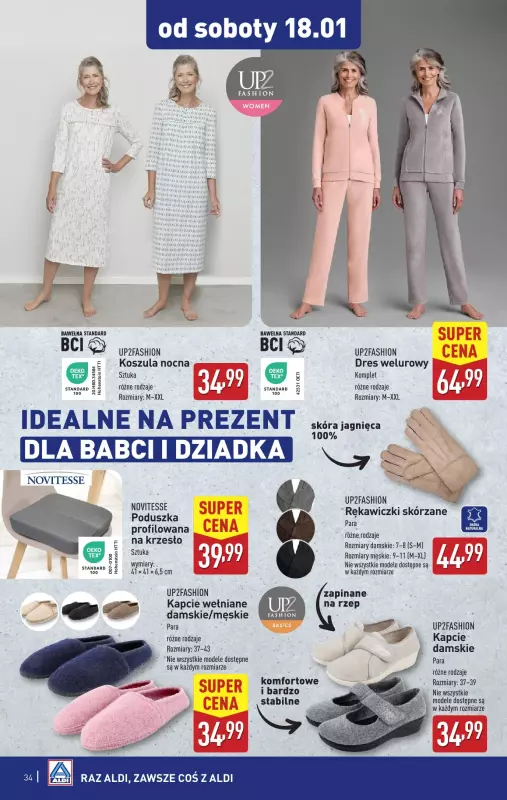 Aldi - gazetka promocyjna Pełny katalog! od poniedziałku 13.01 do soboty 18.01 - strona 34