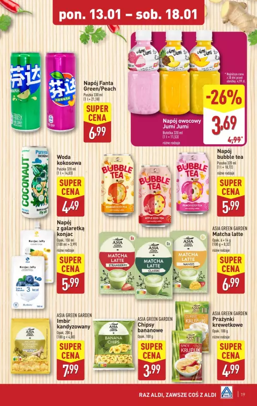 Aldi - gazetka promocyjna Pełny katalog! od poniedziałku 13.01 do soboty 18.01 - strona 19