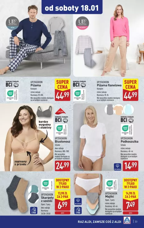 Aldi - gazetka promocyjna Pełny katalog! od poniedziałku 13.01 do soboty 18.01 - strona 33