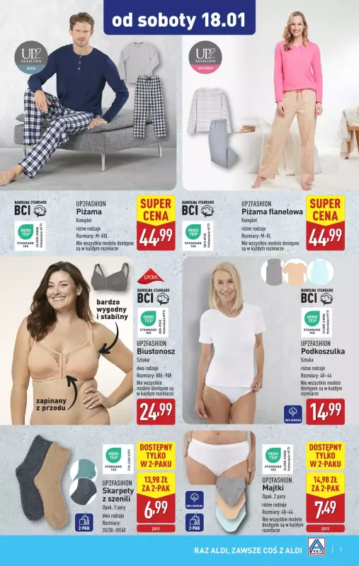 Aldi - gazetka promocyjna Aldi ma to coś! od środy 15.01 do soboty 18.01 - strona 7