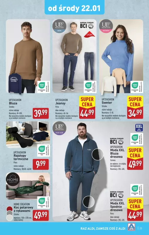 Aldi - gazetka promocyjna Pełny katalog! od poniedziałku 20.01 do niedzieli 26.01 - strona 25