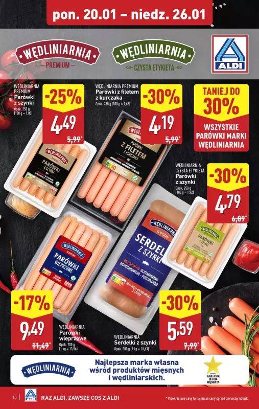 Aldi - gazetka promocyjna Pełny katalog! od poniedziałku 20.01 do niedzieli 26.01 - strona 10