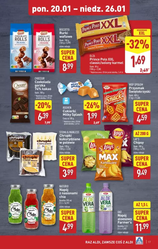 Aldi - gazetka promocyjna Pełny katalog! od poniedziałku 20.01 do niedzieli 26.01 - strona 17