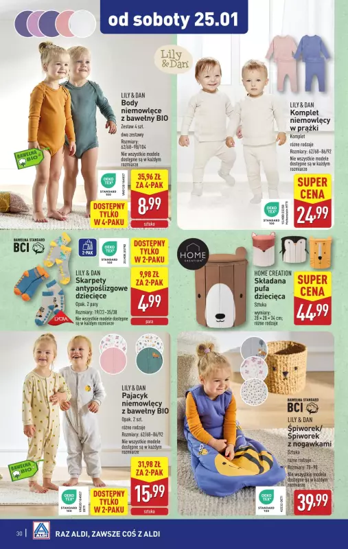 Aldi - gazetka promocyjna Pełny katalog! od poniedziałku 20.01 do niedzieli 26.01 - strona 30