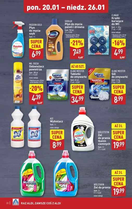 Aldi - gazetka promocyjna Pełny katalog! od poniedziałku 20.01 do niedzieli 26.01 - strona 20