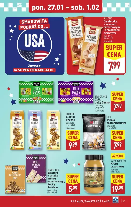 Aldi - gazetka promocyjna Pełny katalog! od poniedziałku 27.01 do soboty 01.02 - strona 15