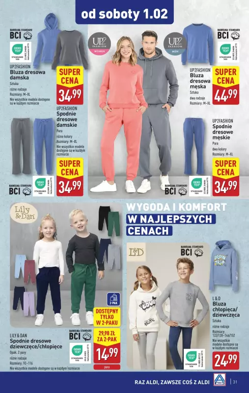 Aldi - gazetka promocyjna Pełny katalog! od poniedziałku 27.01 do soboty 01.02 - strona 31