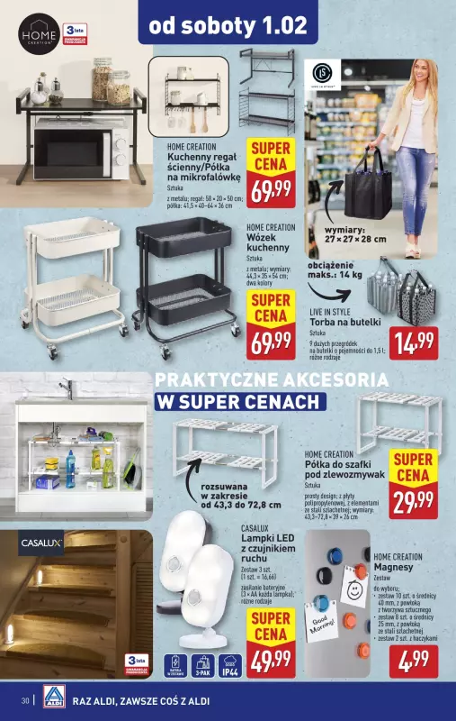 Aldi - gazetka promocyjna Pełny katalog! od poniedziałku 27.01 do soboty 01.02 - strona 30