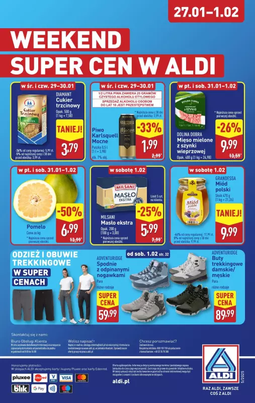 Aldi - gazetka promocyjna Pełny katalog! od poniedziałku 27.01 do soboty 01.02 - strona 34