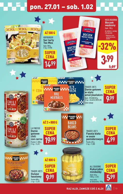 Aldi - gazetka promocyjna Pełny katalog! od poniedziałku 27.01 do soboty 01.02 - strona 13