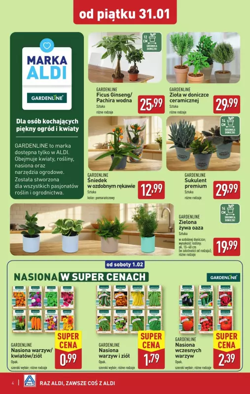 Aldi - gazetka promocyjna Weekend super cen w Aldi! od czwartku 30.01 do soboty 01.02 - strona 4