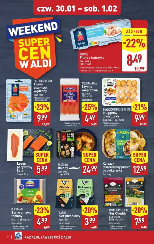 Aldi - gazetka promocyjna Weekend super cen w Aldi! od czwartku 30.01 do soboty 01.02 - strona 2