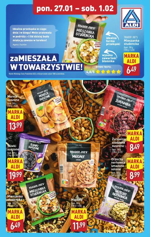 Aldi - gazetka promocyjna Weekend super cen w Aldi! od czwartku 30.01 do soboty 01.02 - strona 8