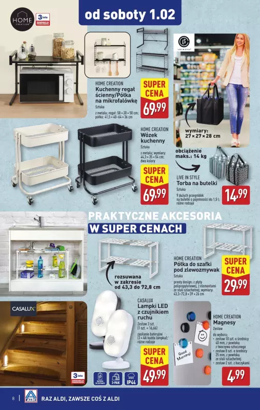 Aldi - gazetka promocyjna Aldi ma to coś! od środy 29.01 do soboty 01.02 - strona 8