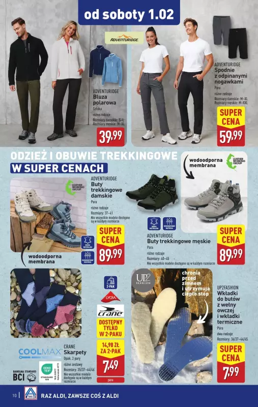 Aldi - gazetka promocyjna Aldi ma to coś! od środy 29.01 do soboty 01.02 - strona 10