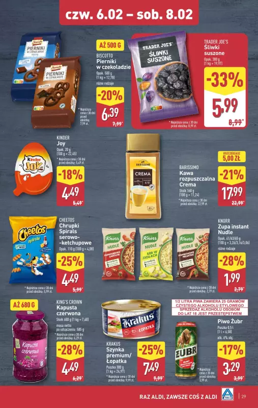 Aldi - gazetka promocyjna Pełny katalog! od poniedziałku 03.02 do soboty 08.02 - strona 29