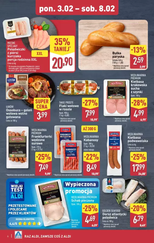 Aldi - gazetka promocyjna Pełny katalog! od poniedziałku 03.02 do soboty 08.02 - strona 6