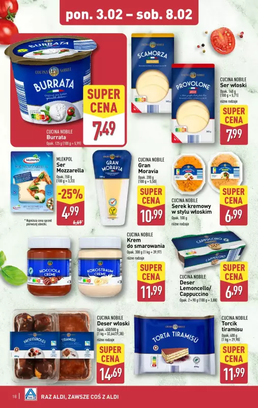 Aldi - gazetka promocyjna Pełny katalog! od poniedziałku 03.02 do soboty 08.02 - strona 18