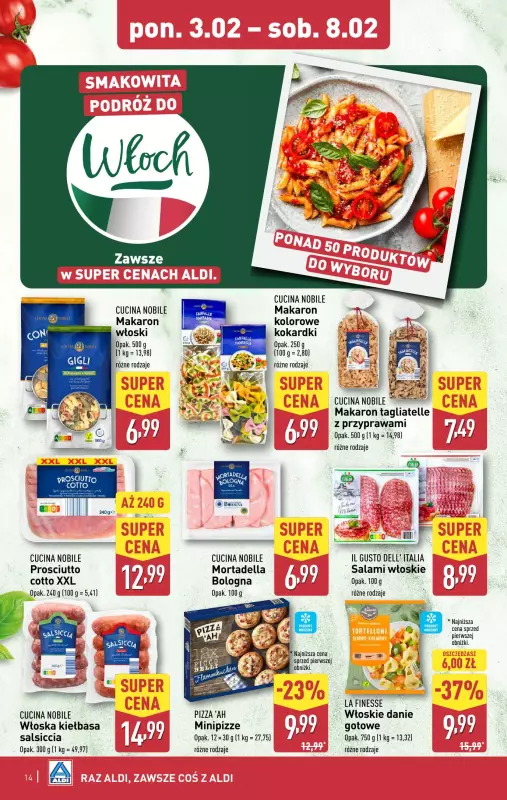 Aldi - gazetka promocyjna Pełny katalog! od poniedziałku 03.02 do soboty 08.02 - strona 14