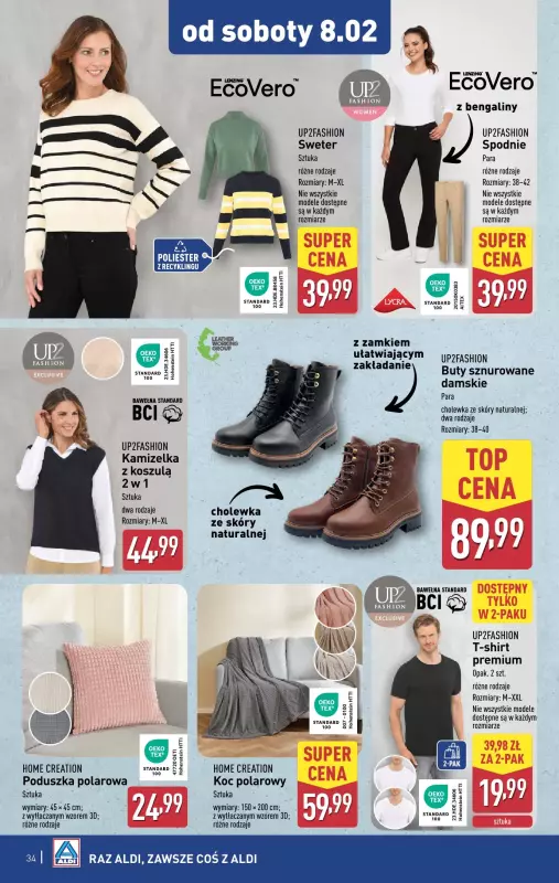 Aldi - gazetka promocyjna Pełny katalog! od poniedziałku 03.02 do soboty 08.02 - strona 34