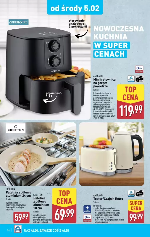 Aldi - gazetka promocyjna Pełny katalog! od poniedziałku 03.02 do soboty 08.02 - strona 24