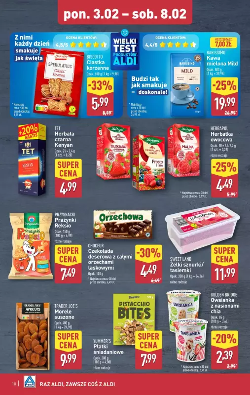 Aldi - gazetka promocyjna Pełny katalog! od poniedziałku 03.02 do soboty 08.02 - strona 10