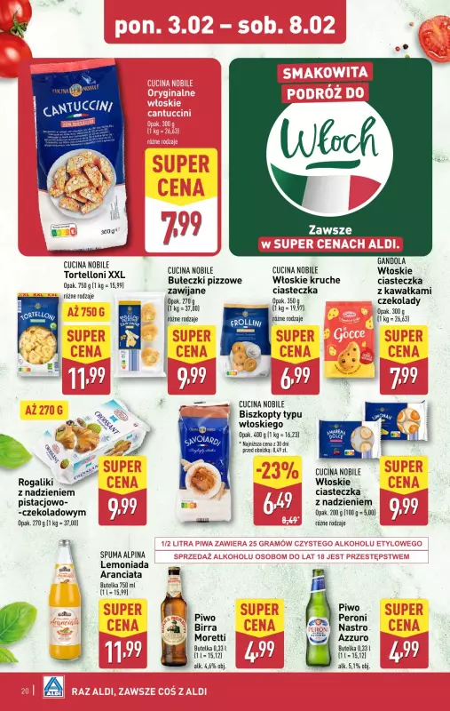 Aldi - gazetka promocyjna Pełny katalog! od poniedziałku 03.02 do soboty 08.02 - strona 20