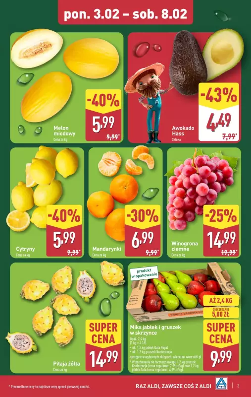 Aldi - gazetka promocyjna Pełny katalog! od poniedziałku 03.02 do soboty 08.02 - strona 3