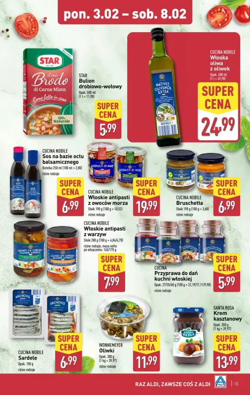 Aldi - gazetka promocyjna Pełny katalog! od poniedziałku 03.02 do soboty 08.02 - strona 15