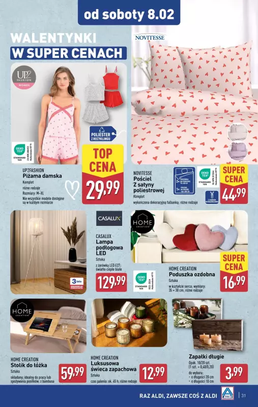 Aldi - gazetka promocyjna Pełny katalog! od poniedziałku 03.02 do soboty 08.02 - strona 31