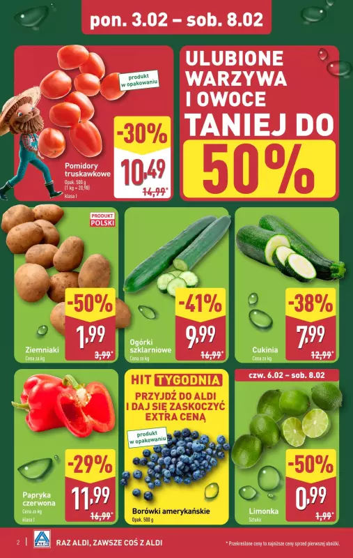 Aldi - gazetka promocyjna Pełny katalog! od poniedziałku 03.02 do soboty 08.02 - strona 2