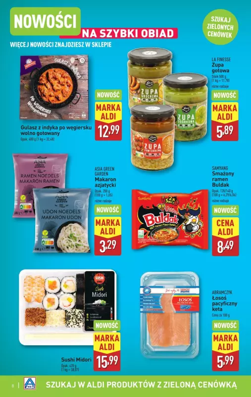 Aldi - gazetka promocyjna Pełny katalog! od poniedziałku 03.02 do soboty 08.03 - strona 8