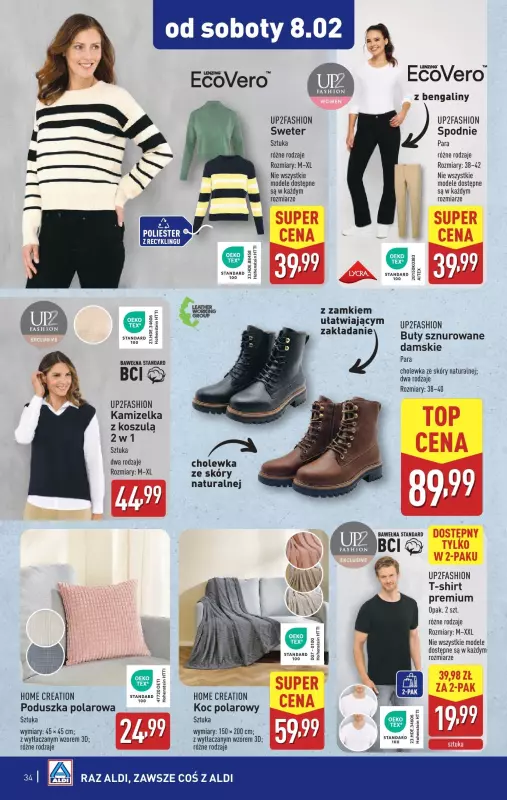 Aldi - gazetka promocyjna Pełny katalog! od poniedziałku 03.02 do soboty 08.03 - strona 34