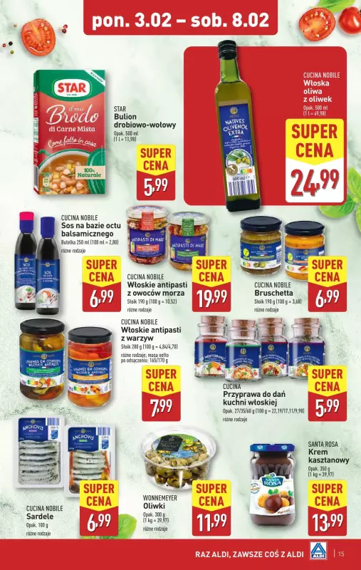 Aldi - gazetka promocyjna Pełny katalog! od poniedziałku 03.02 do soboty 08.03 - strona 15