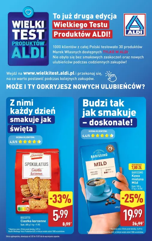 Aldi - gazetka promocyjna Pełny katalog! od poniedziałku 03.02 do soboty 08.03 - strona 12