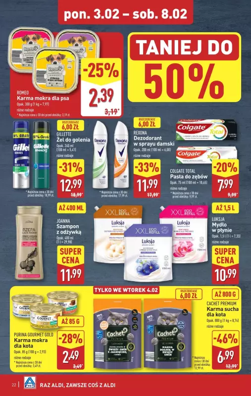 Aldi - gazetka promocyjna Pełny katalog! od poniedziałku 03.02 do soboty 08.03 - strona 22