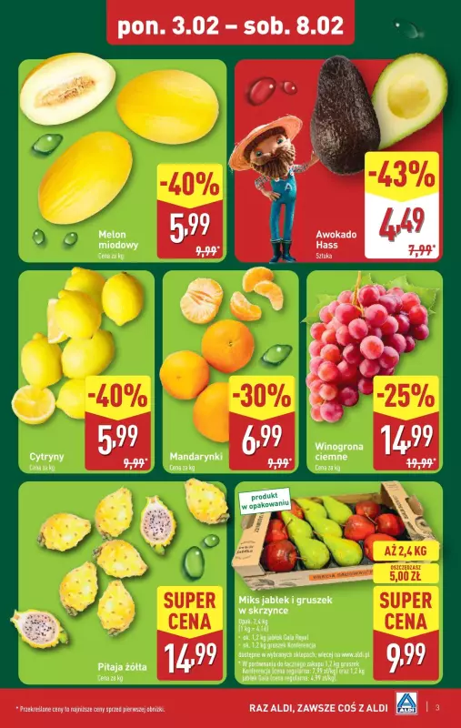 Aldi - gazetka promocyjna Pełny katalog! od poniedziałku 03.02 do soboty 08.03 - strona 3