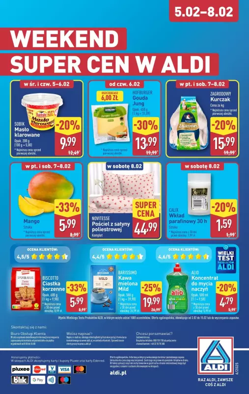 Aldi - gazetka promocyjna Weekend super cen w Aldi! od czwartku 06.02 do soboty 08.02 - strona 10