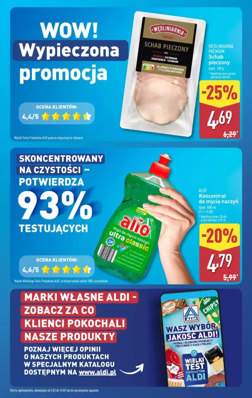 Aldi - gazetka promocyjna Weekend super cen w Aldi! od czwartku 06.02 do soboty 08.02 - strona 9