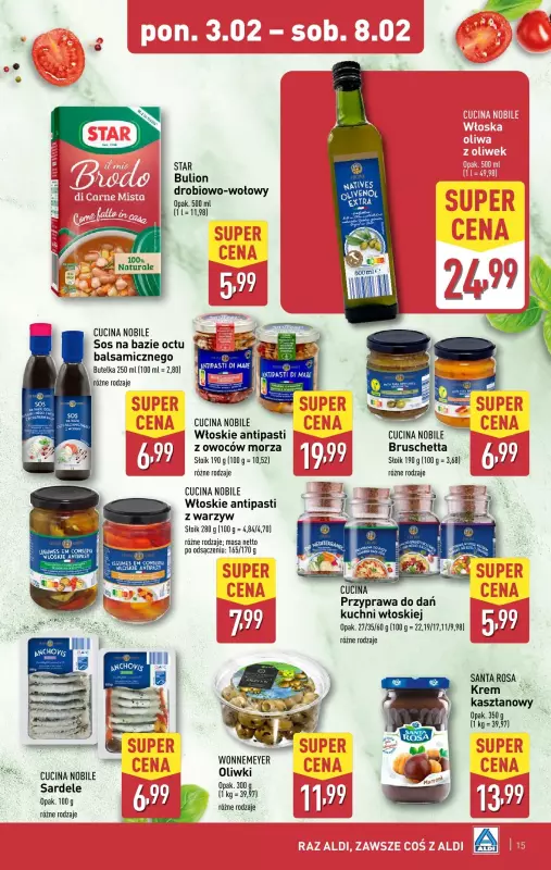 Aldi - gazetka promocyjna Pełny katalog! od poniedziałku 03.02 do soboty 08.03 - strona 15