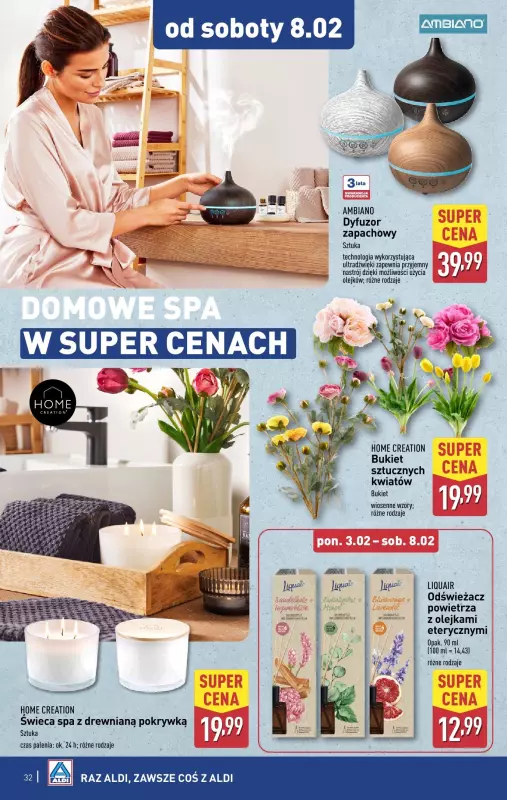 Aldi - gazetka promocyjna Pełny katalog! od poniedziałku 03.02 do soboty 08.03 - strona 32