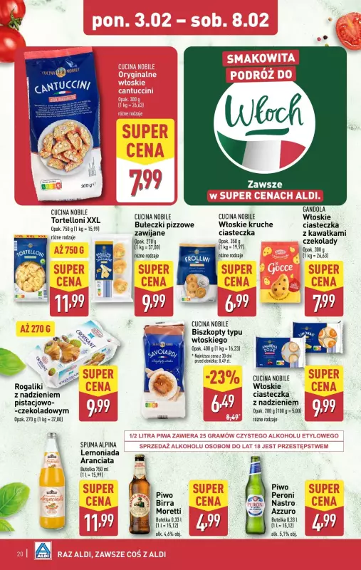 Aldi - gazetka promocyjna Pełny katalog! od poniedziałku 03.02 do soboty 08.03 - strona 20