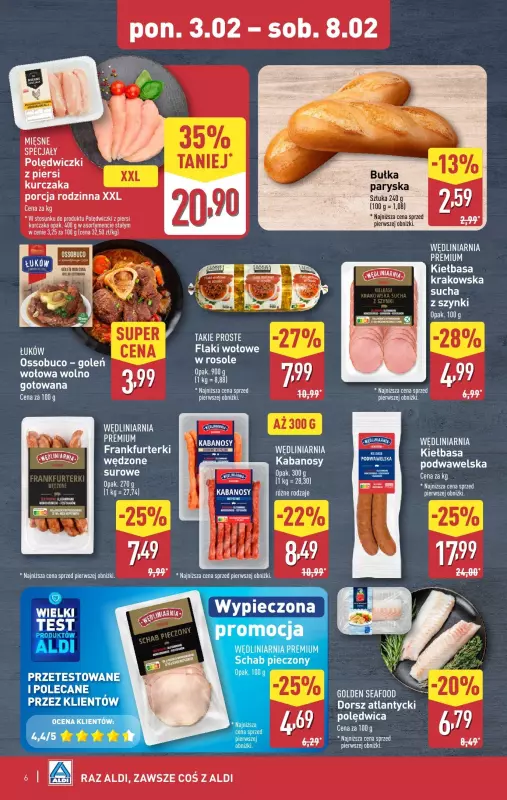 Aldi - gazetka promocyjna Pełny katalog! od poniedziałku 03.02 do soboty 08.02 - strona 6